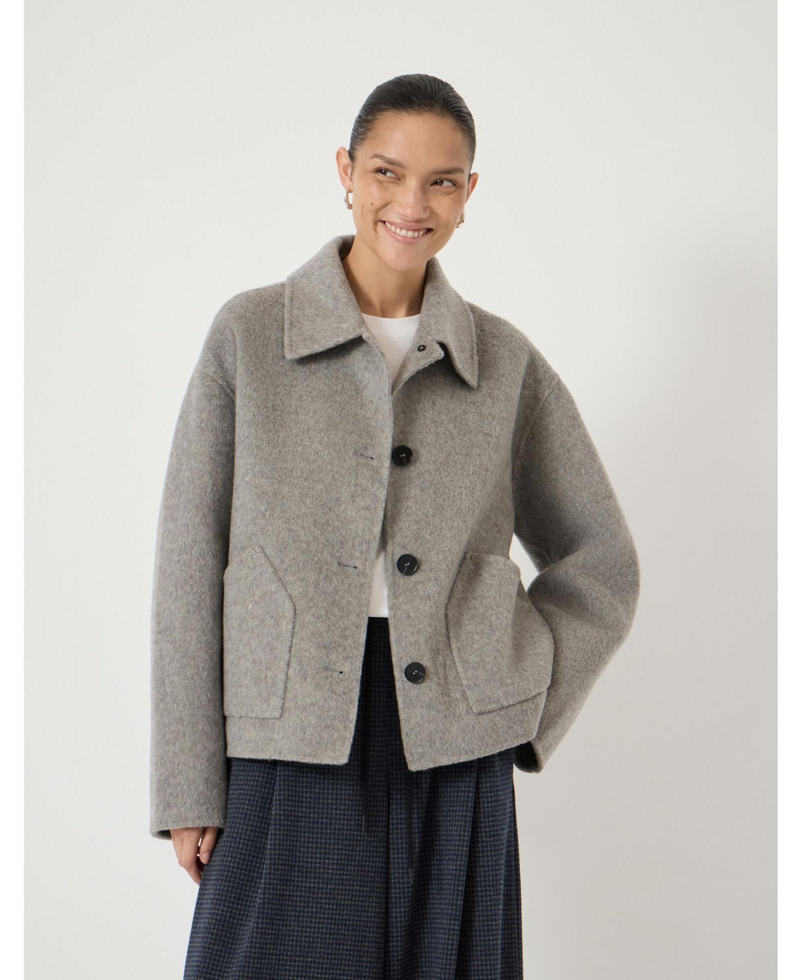 Hush Women's Pure Wool Double-Faced Jacket