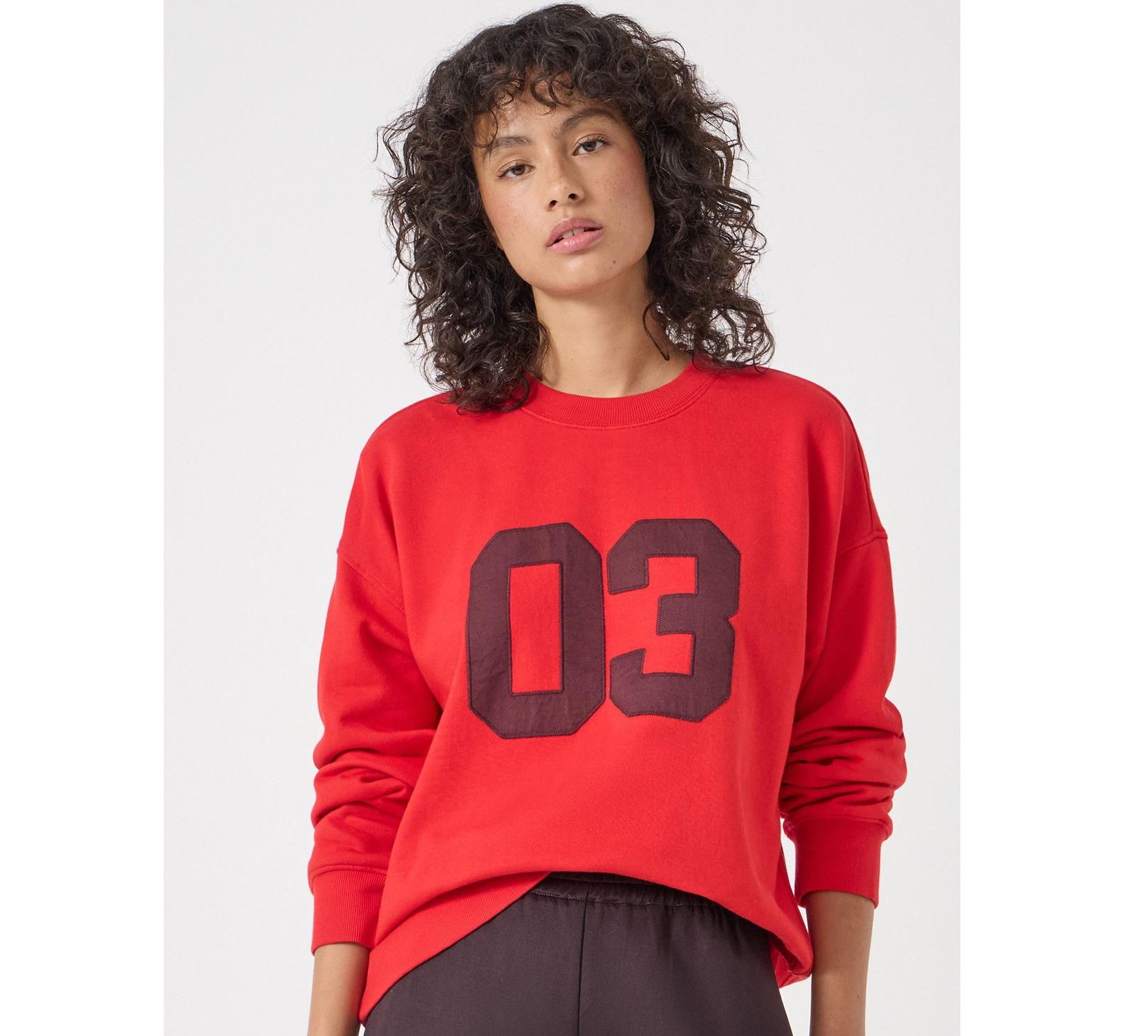 Hush Women's Collegiate 03 Graphic Sweatshirt