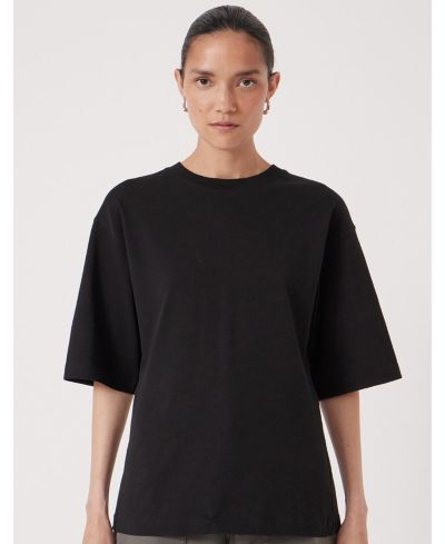 Hush Женский Zip Detail Short Sleeve T-Shirt