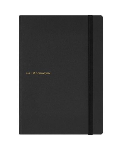 Блокнот Maruman A5 Mnemosyne Journal 5mm dot grid светло-серый