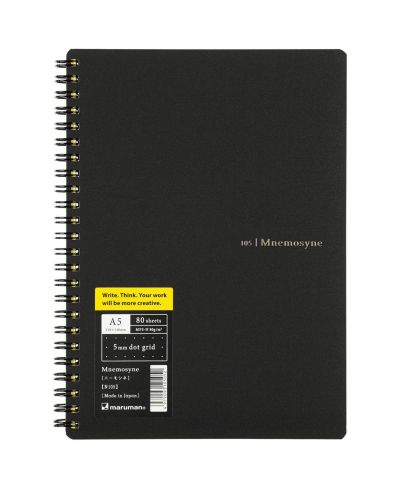 Maruman Notebook Mnemosyne 5 mm Dot grid A5
