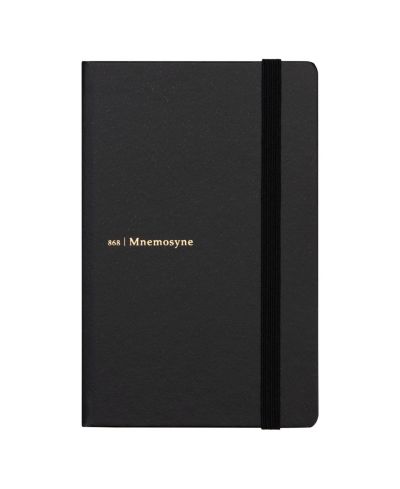 Maruman Блокнот Mnemosyne Journal A6, 5mm dot grid, Light Grey
