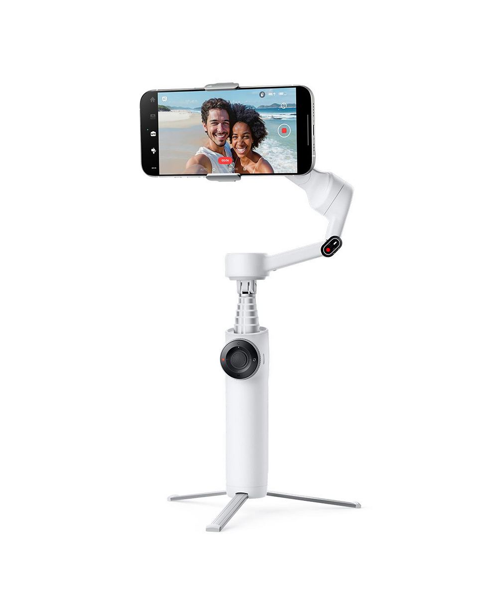 Insta360 Flow 2 3-Axis AI-Powered Smartphone Gimbal, Summit White
