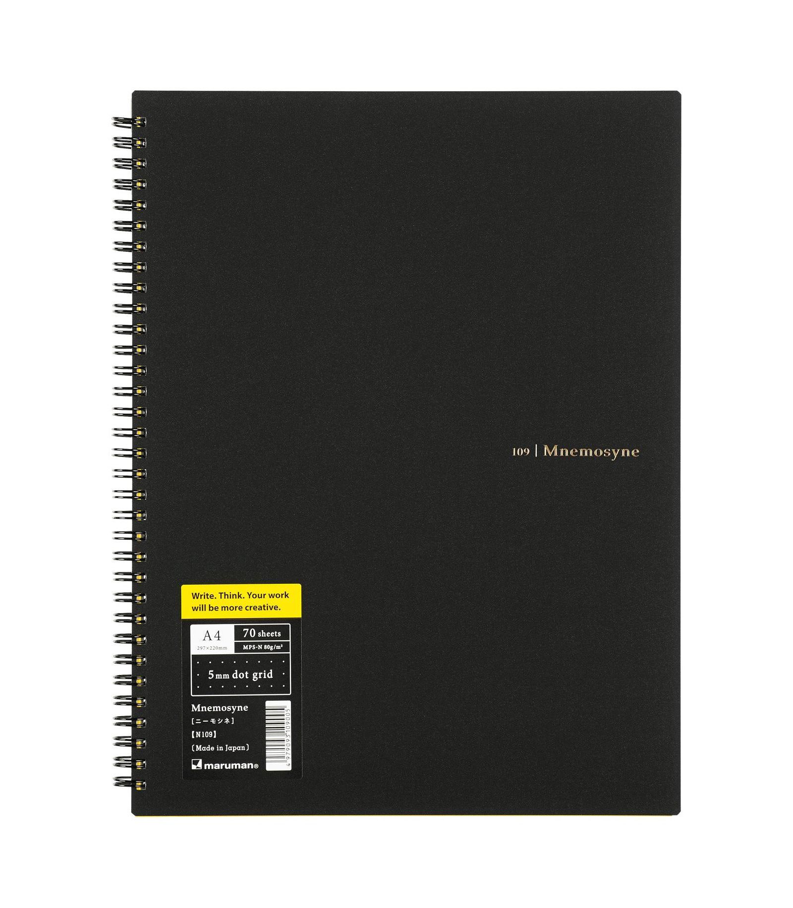 Maruman Notebook Mnemosyne 5 mm Dot grid A4
