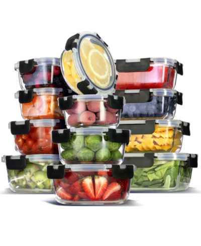 Nestl Airtight 24-Pc. Food Storage Containers Set