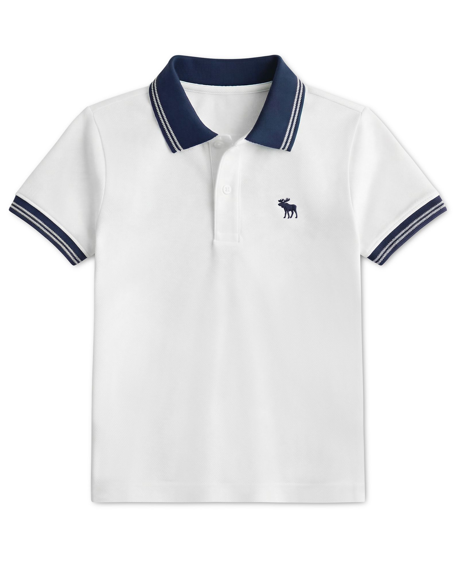 abercrombie kids детская рубашка поло с коротким рукавом Tipped, 2T-5T