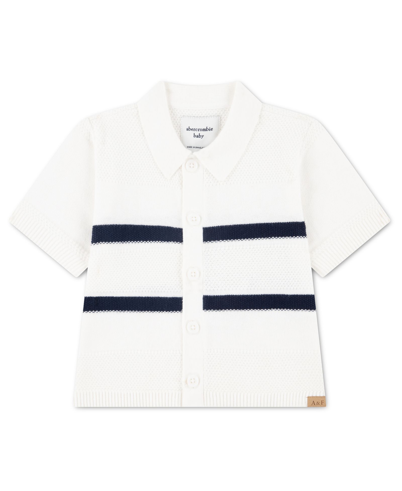 Детский свитер abercrombie kids Striped Button Through