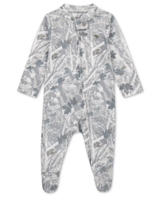 abercrombie kids Baby Boys' Brushed Jersey Footed Long-Sleeve Coverall