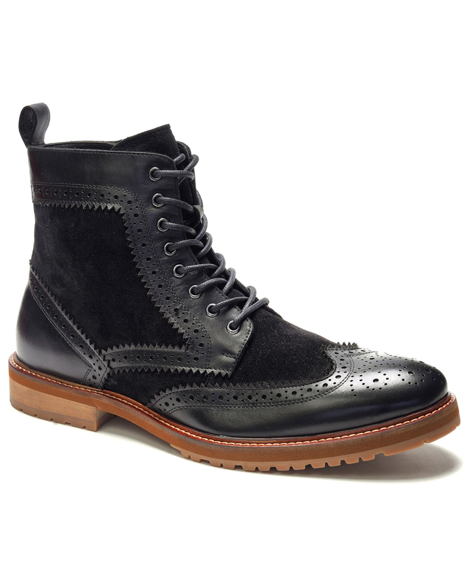 Мужские ботинки A. Veer Langston Wingtip с шнуровкой