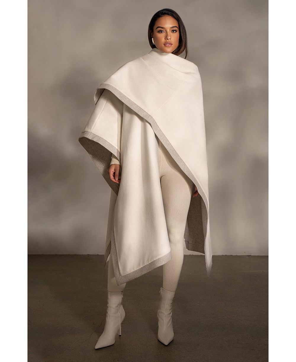 JLUXLABEL Women's Park City Reversible Shawl