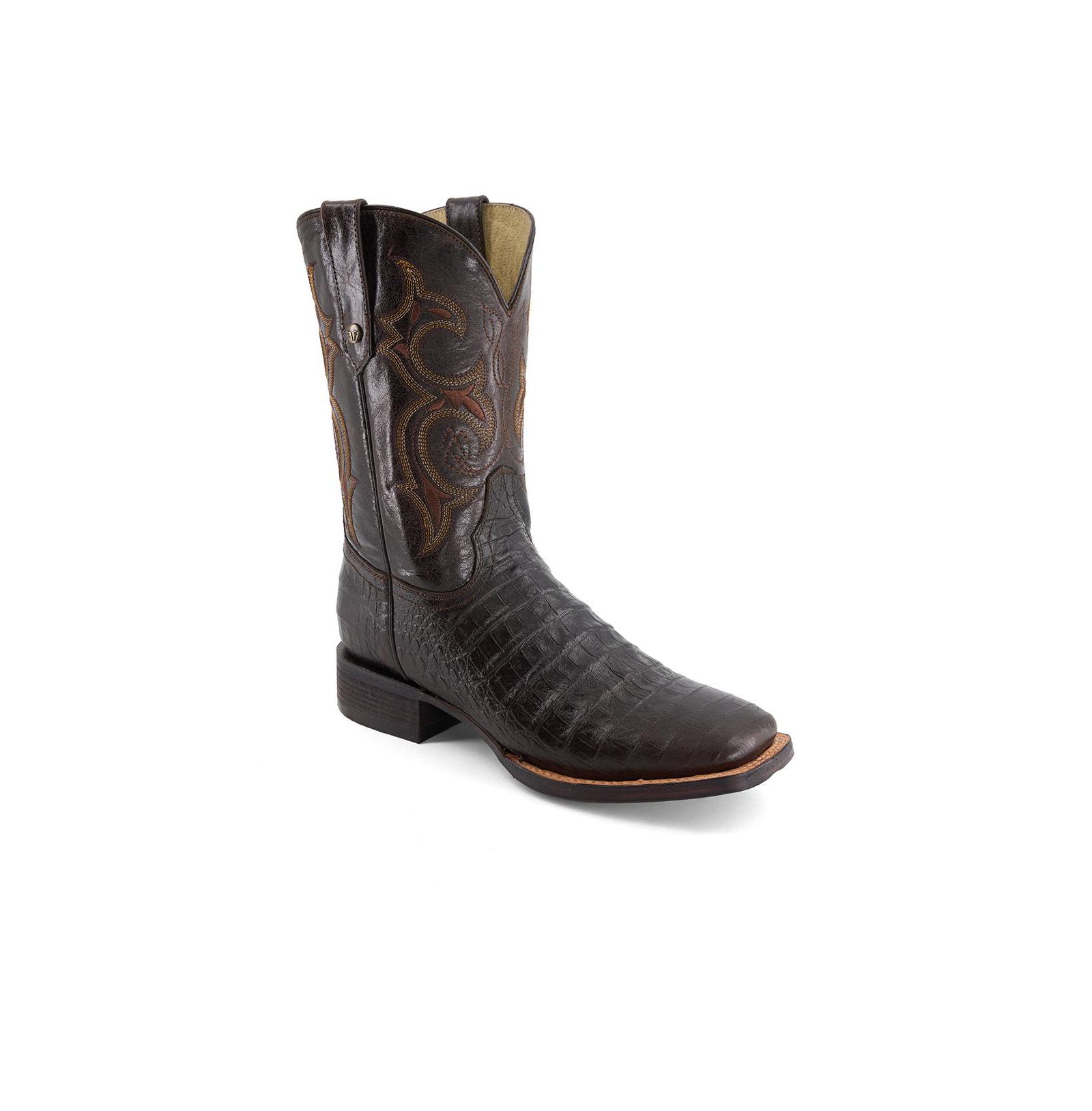 Мужские ковбойские сапоги Forastero Croco Embossed Leather