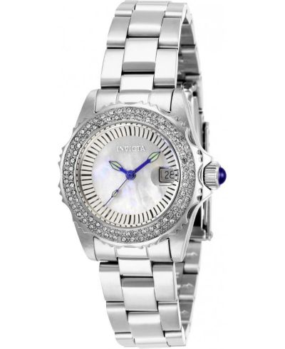 Invicta Women's 28442 Angel Quartz 3 Hand White Dial Watch