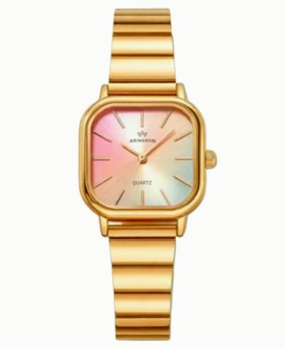 Abingdon Co. Женские наручные часы Lila Gold из нержавеющей стали, 26.50mm