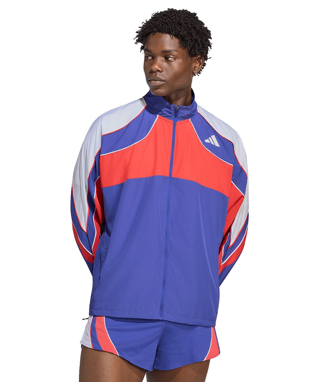adidas мужская беговая куртка на молнии Adizero Archive