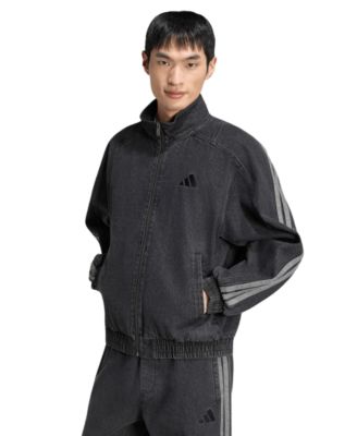 Мужская джинсовая спортивная куртка adidas