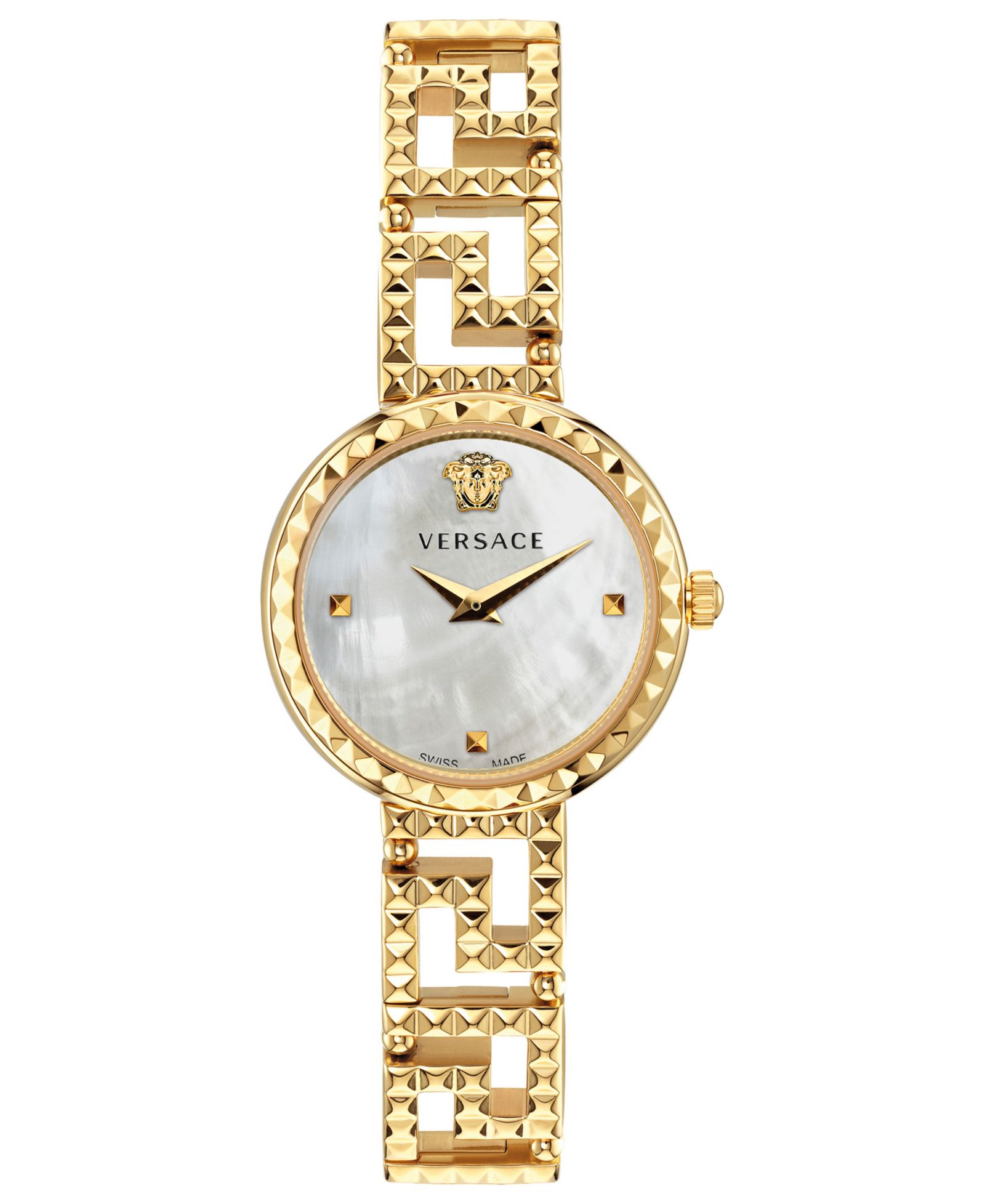 Женские часы Versace Greca Goddess Gold Stainless Steel, 28mm