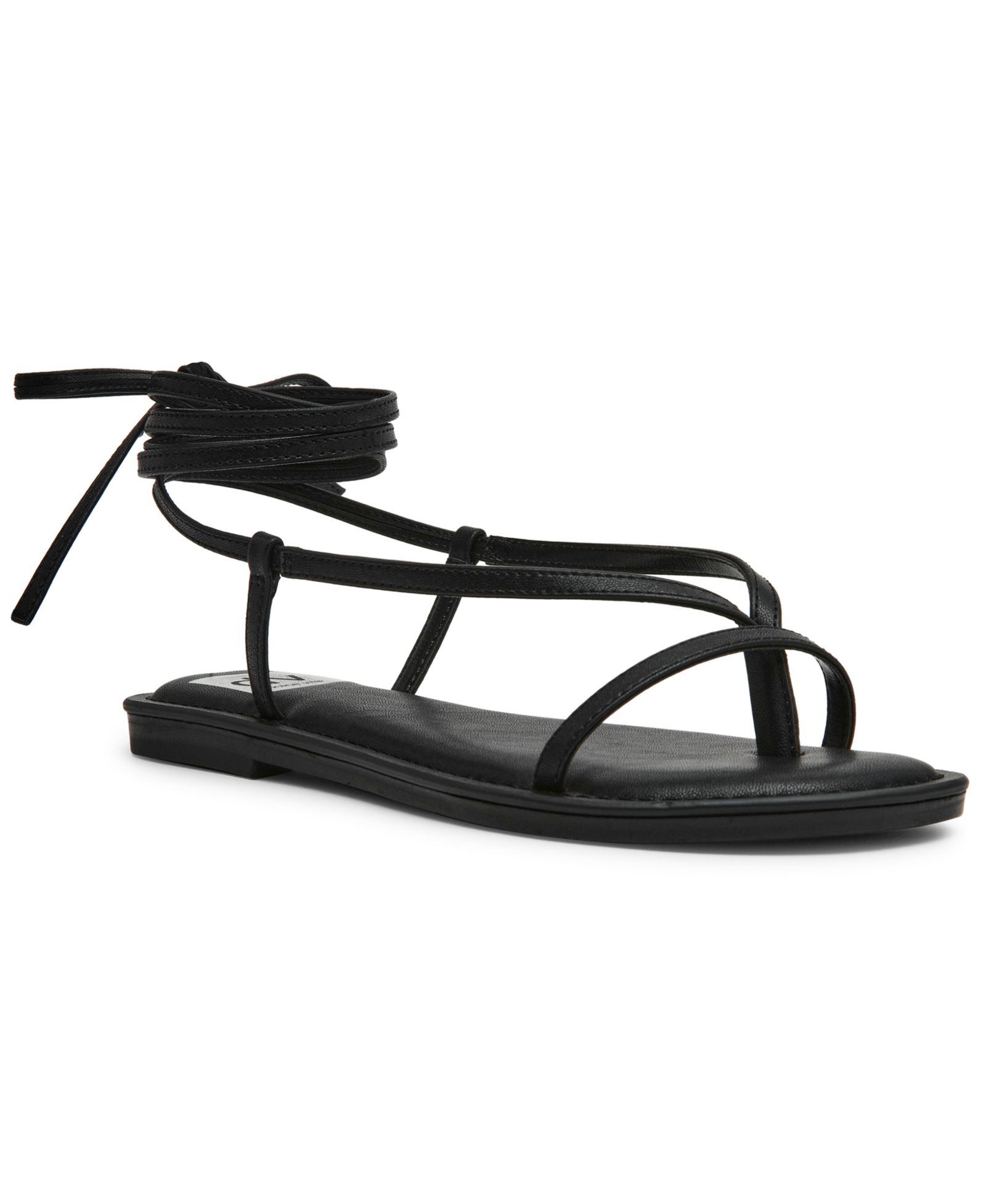 DV Dolce Vita Women's Jipsy Strappy Lace-Up Gladiator Flat Sandals