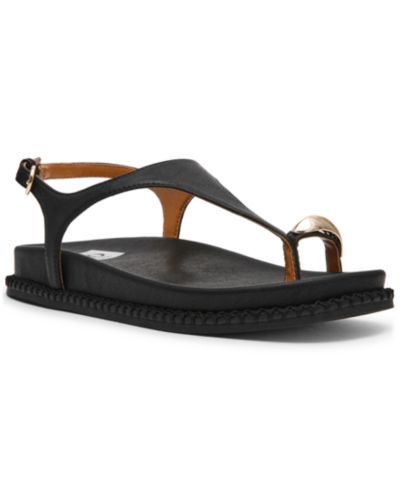 Женские сандалии DV Dolce Vita Pacey Round Toe Ring Footbed Flat