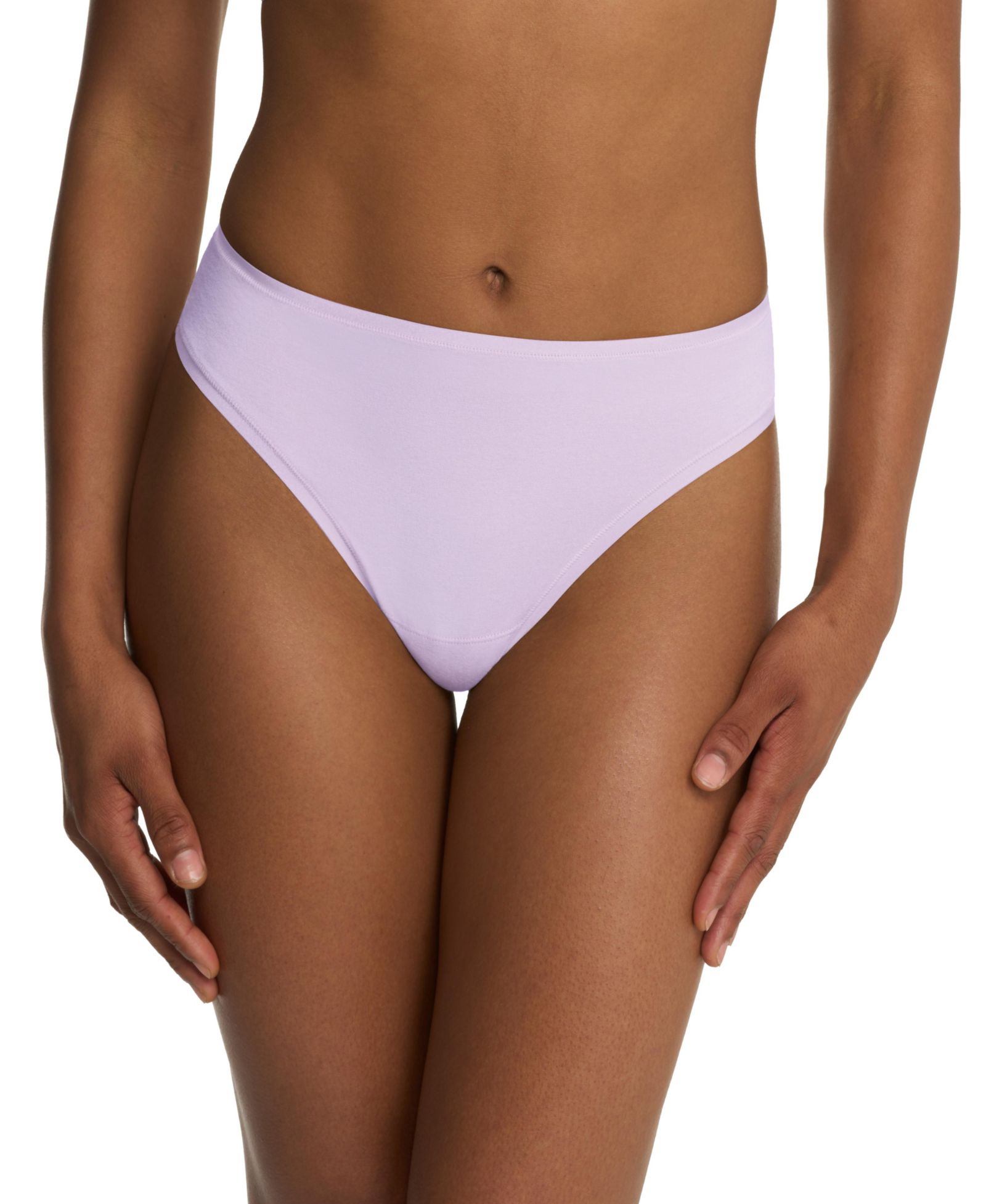 Natori Женские хлопковые стринги Bliss Bare