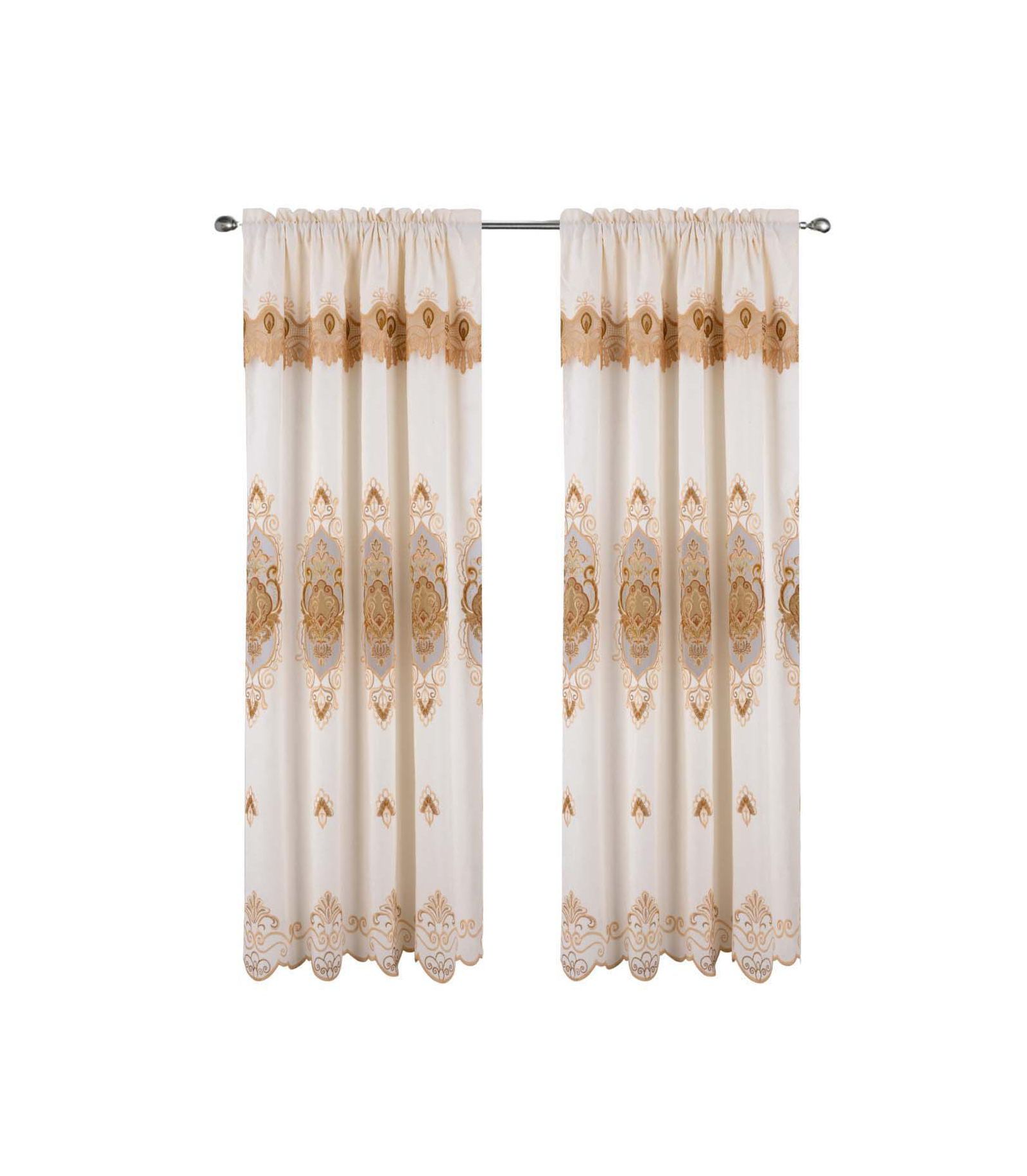 RT Designer Collection занавеска макраме Betsy Gold 52" x 84"
