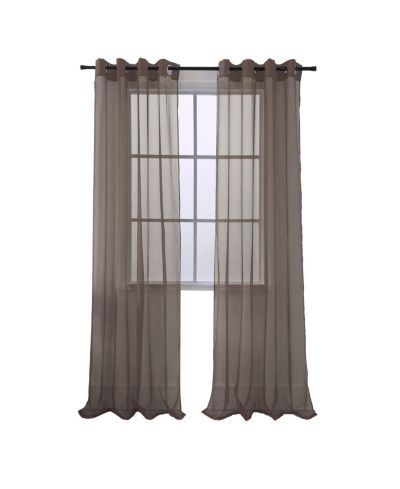 Штора RT Designers Collection Cara Grommet 54" x 84" Chocolate