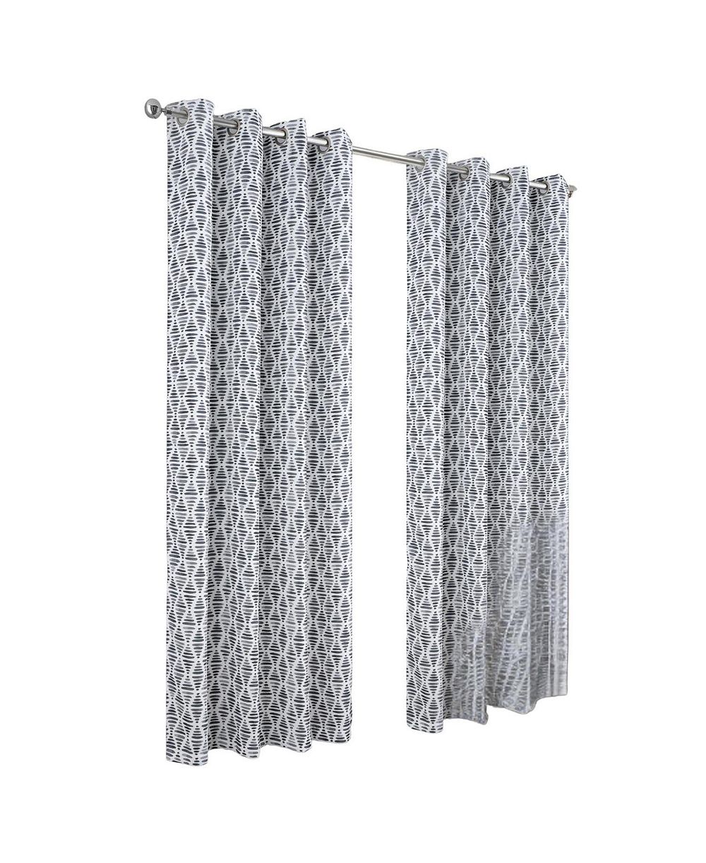 Декоративная портьера RT Designer Collection Justice Printed Blackout Luxurious Grommet Curtain Panel 54" x 84"