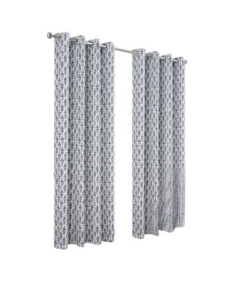 Декоративная портьера RT Designer Collection Justice Printed Blackout Luxurious Grommet Curtain Panel 54" x 84"