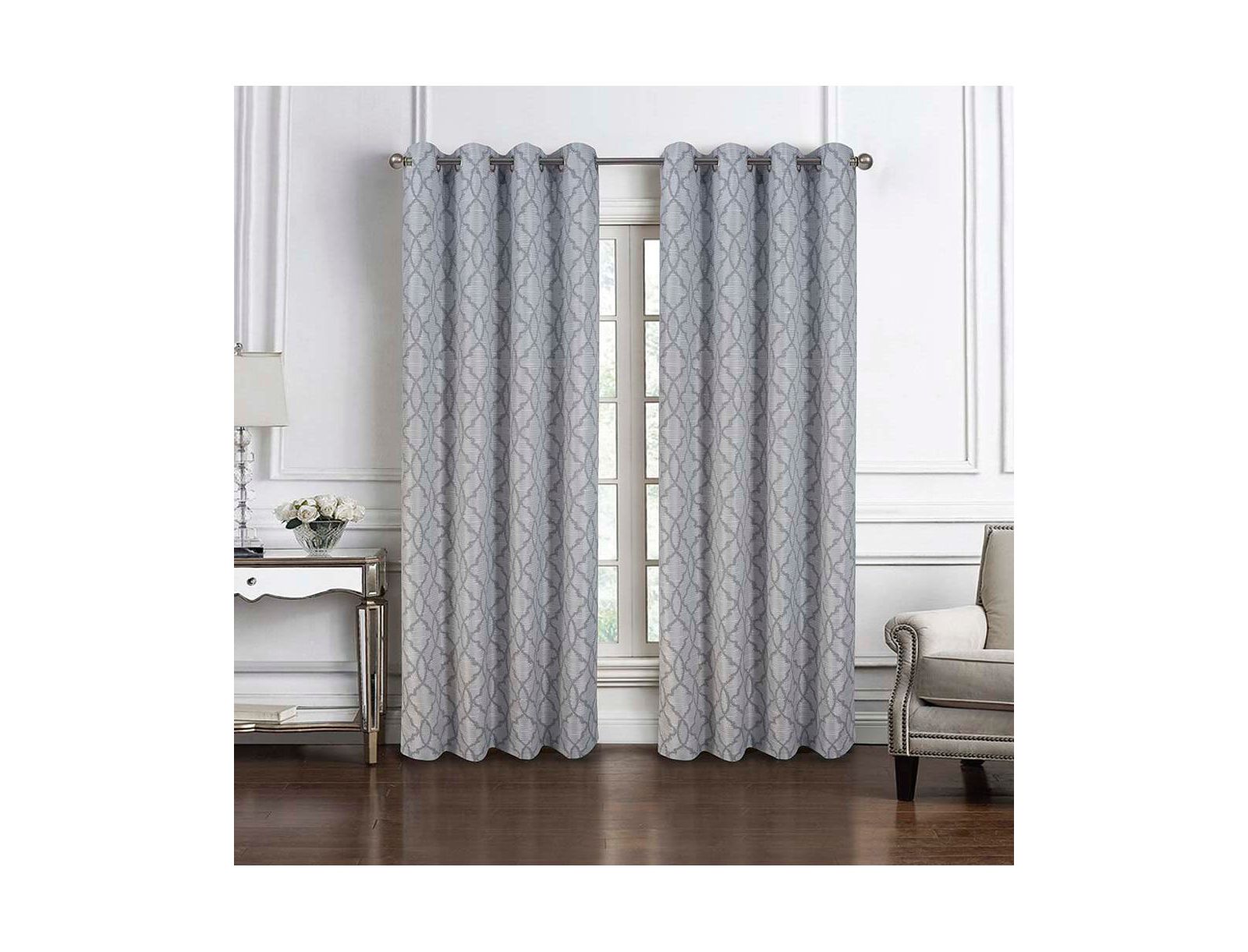 RT Designers Collection Штора жаккардовая Brookfield Light Filtering Grommet 54" x 90"