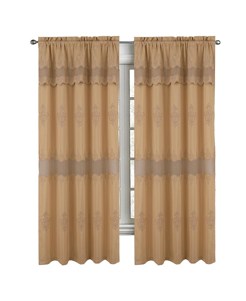 Штора RT Designers Collection Debbie Macrame Gold