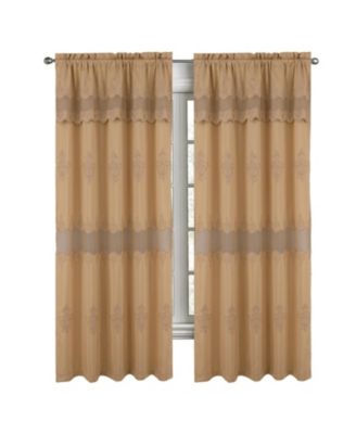 Штора RT Designers Collection Debbie Macrame Gold