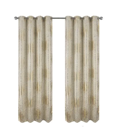 Штора RT Designer Collection Helena Halo Foil Blackout Luxurious Decorative Grommet 54" x 90"