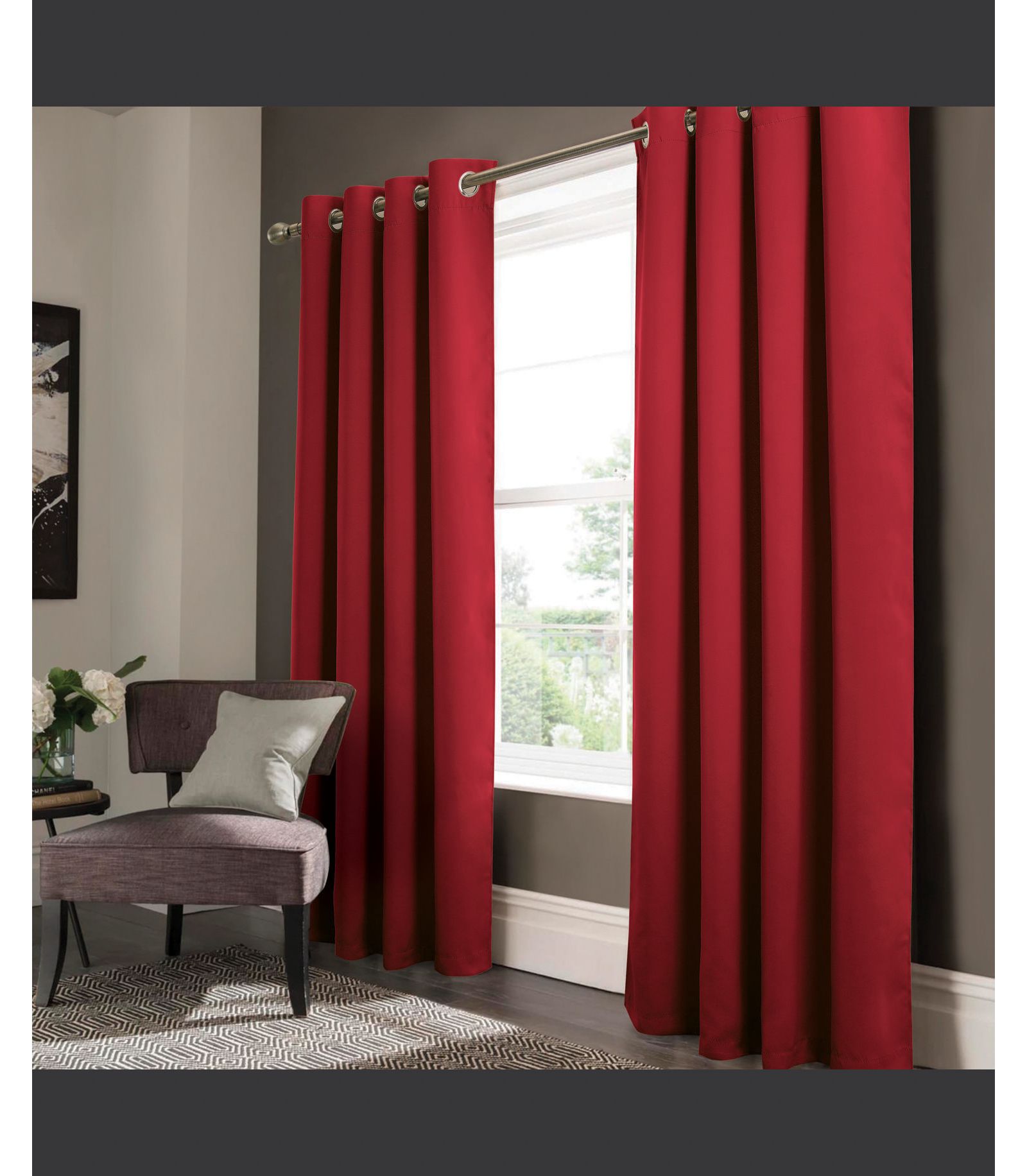 Портьера RT Designers Collection Anchorage Blackout Grommet Curtain Panel 54" x 84"