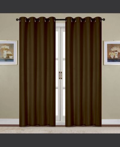 RT Designers Collection Kennedy Room Darkening Grommet Curtain Panel 54" x 84"