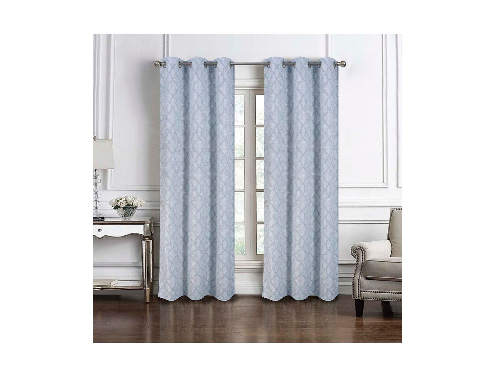 Штора RT Designers Collection Brookfield Jacquard Dark Blue