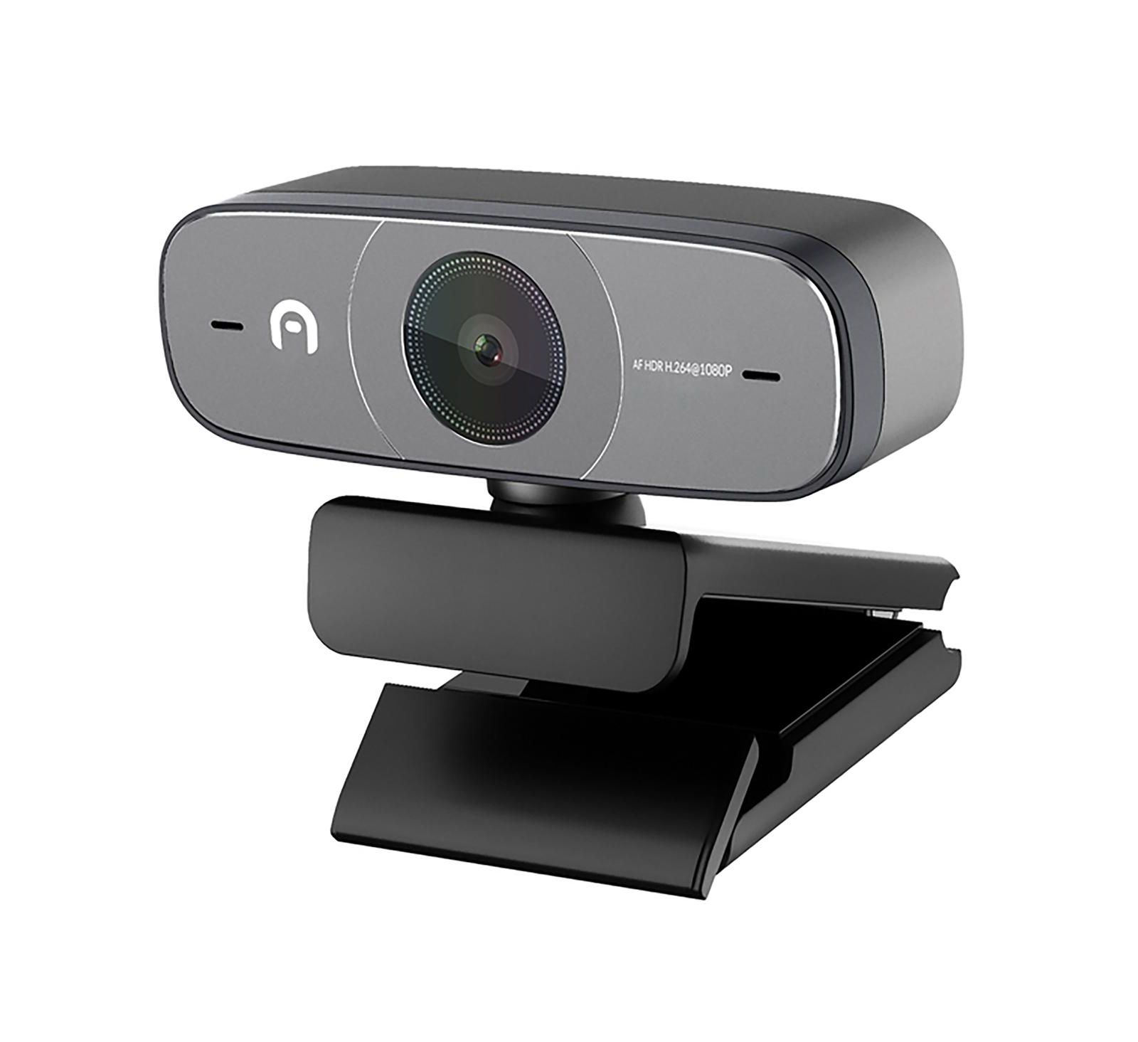 Веб-камера Azulle L4001 Autofocus 1080p HDR с микрофоном, черный