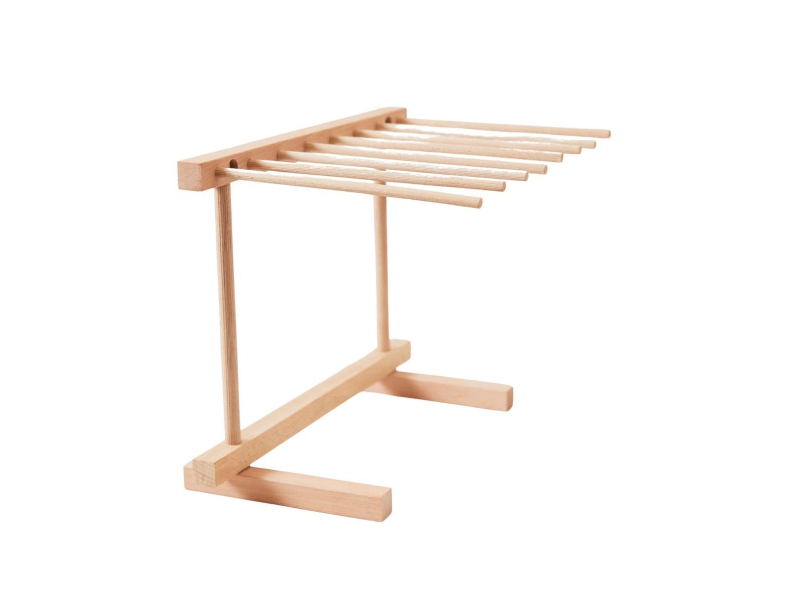 Verve Culture Beechwood collapsible pasta drying rack