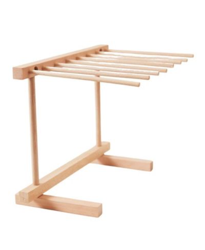 Verve Culture Beechwood collapsible pasta drying rack