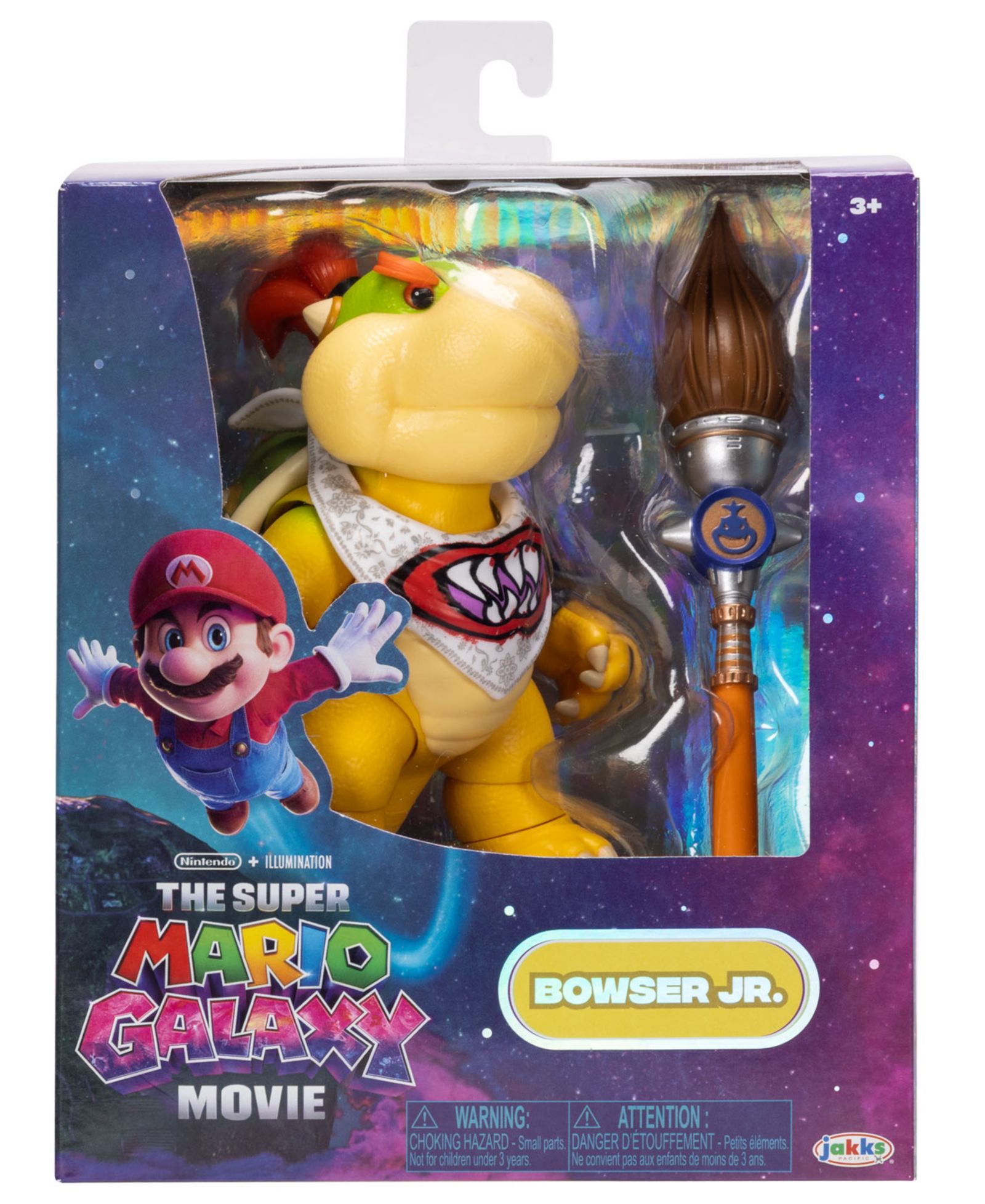 SUPER MARIO Galaxy Movie Bowser Jr. набор фигурок Action Figure 5"