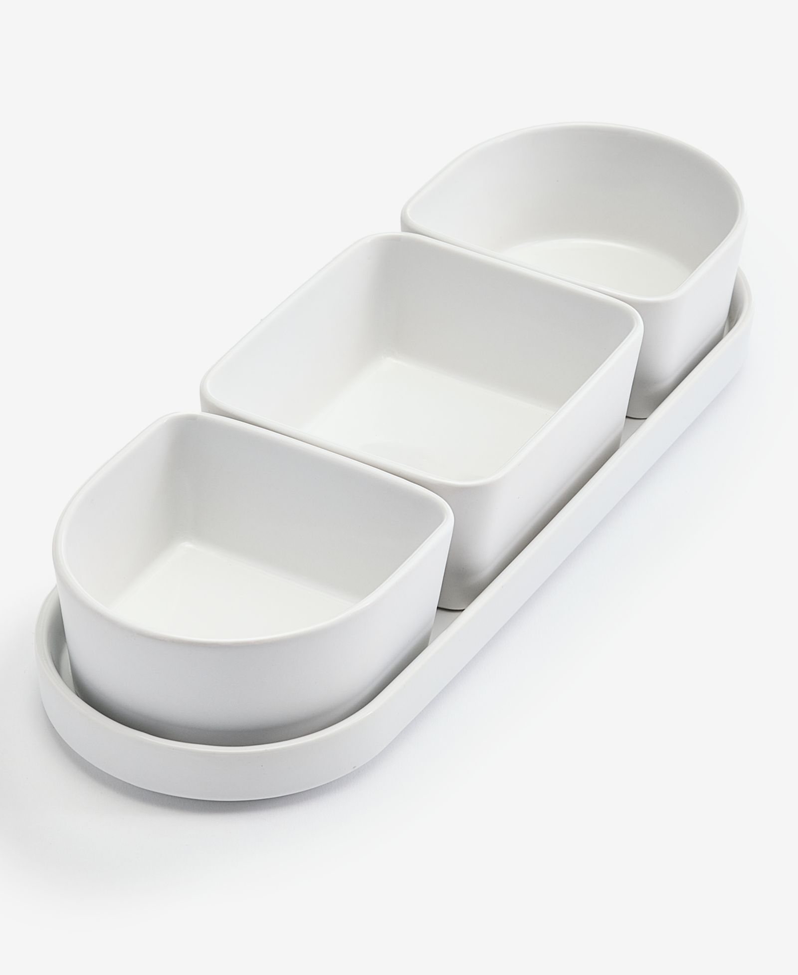 The Cellar Morgan Matte Ceramic 4-Pc. Section Server, Macy's Exclusive