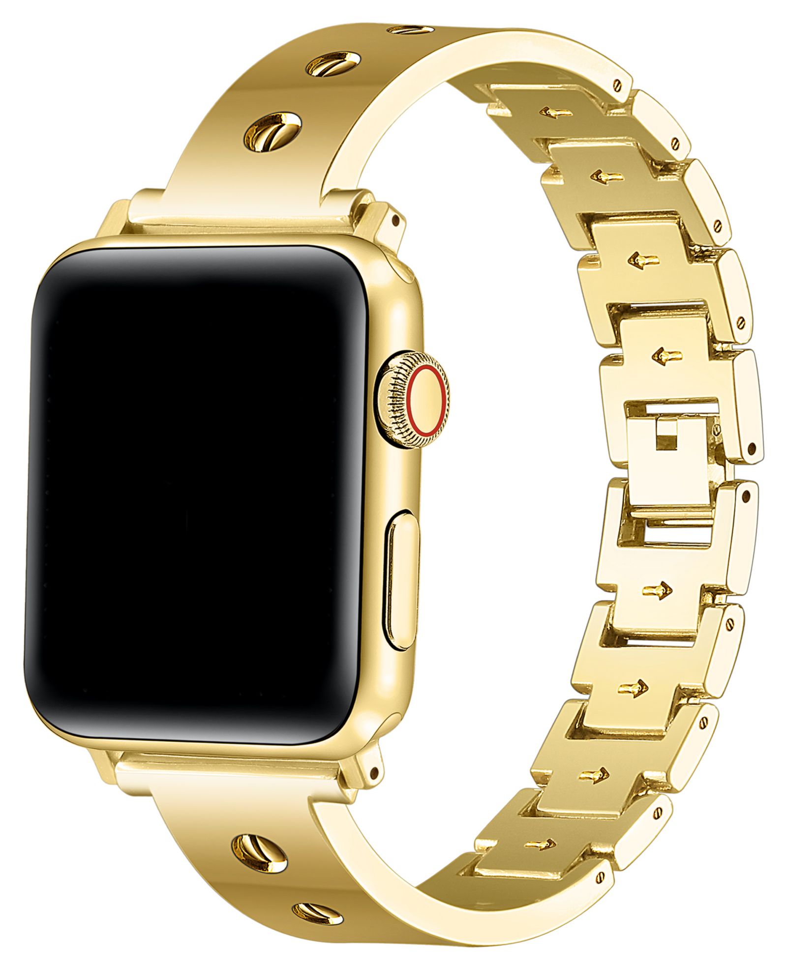 Posh Tech Quinn Stainless Steel Bangle Band for Apple Watch