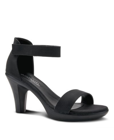 Patrizia Idol Women's Ankle Strap Sandal with Adjustable Strap