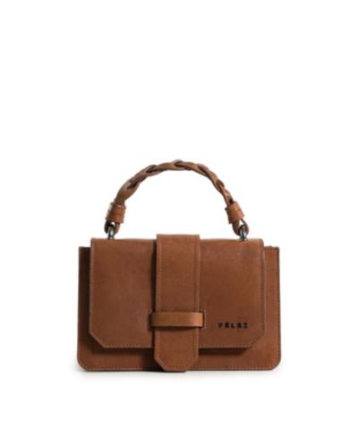 Velez Garniel Mini Bowling Bagleather With Braided Handle
