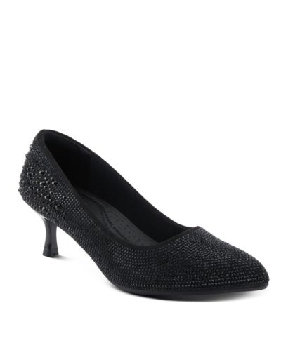 Patrizia Tyanna Kitten Heel Pump with Cushioned Insole