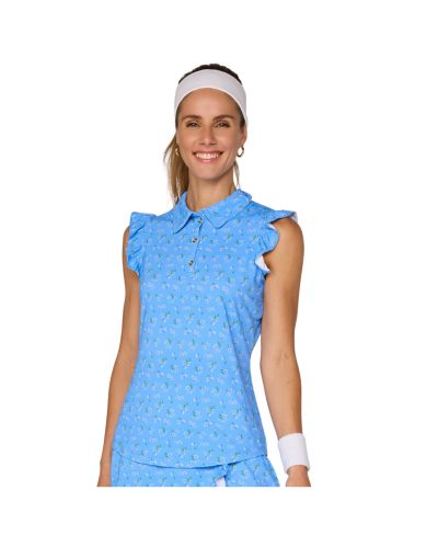 G Lifestyle Ruffle Sleeve Top