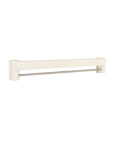 Household Essentials Metal and Plastic Wall Mount Telescoping Drying Rack