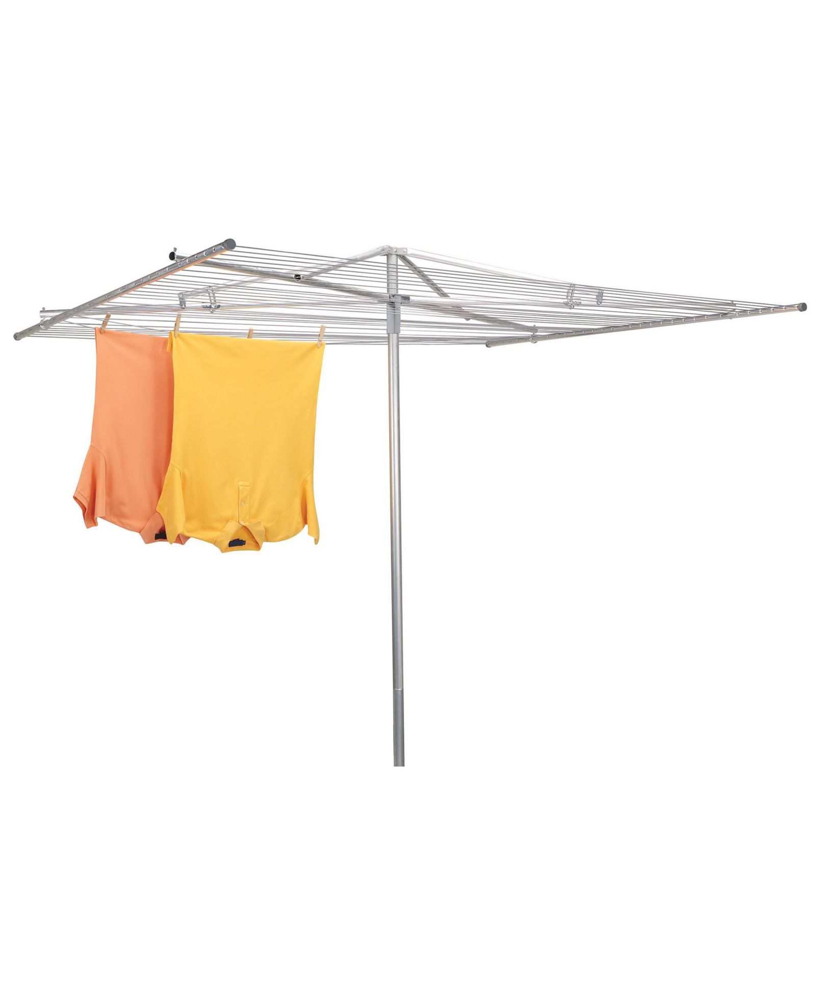 Household Essentials Parallel Clothesline Outdoor Dryer, No-Rust Steel and Aluminum