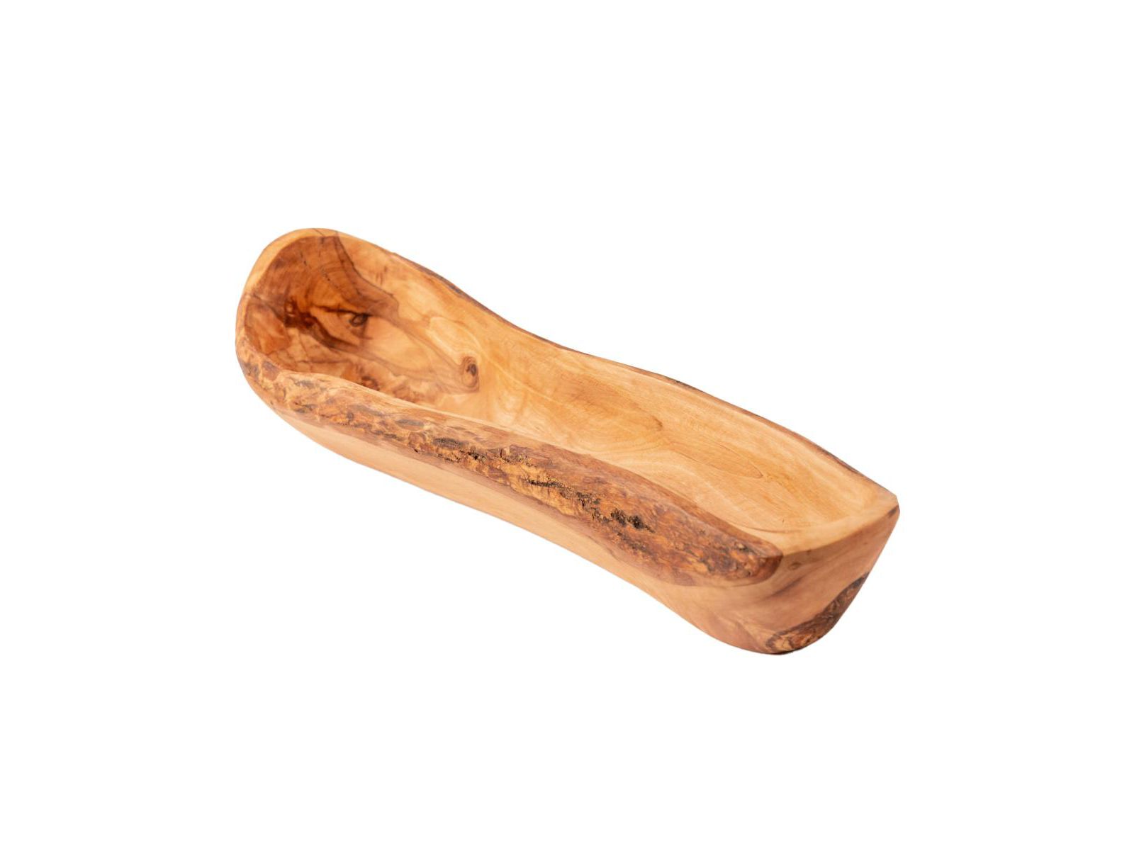 Verve Culture Olivewood Boat Shaped Bowl