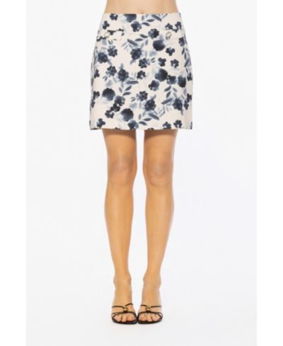 Alexia Admor Women's Aziel Floral Skirt