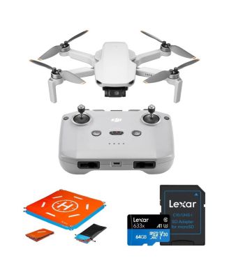 DJI Mini 4K, Drone with 4K UHD Camera for Adults, Under 249 g, 10km Video Transmission, Auto Return, Wind Resistance, 1 Battery for 31-Min Max