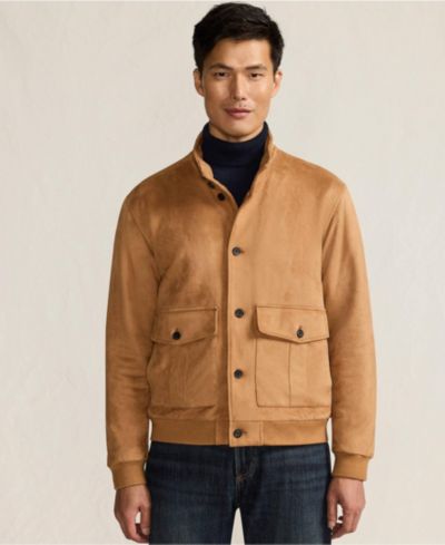 Lands' End Мужская куртка из искусственной замши